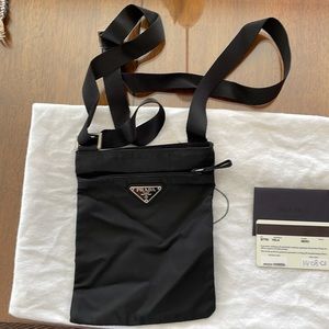 Brand New Prada Vela Cross Body Bag